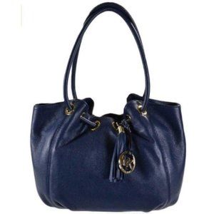 Michael Kors Ring Tote Bag - Navy Blue